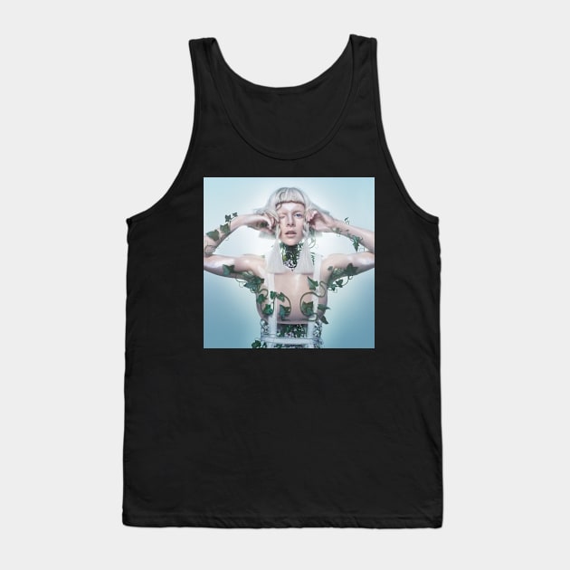 Aurora Aksnes Queendom Art Print Tank Top by Plantspree